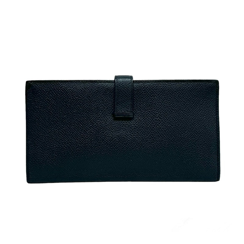 エルメス HERMES 長財布 ベアンスフレ ヴェルソ ヴォーエプソン ライム