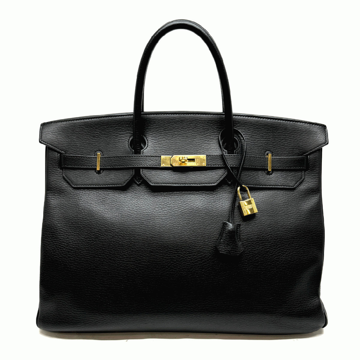 HERMES 헤르메스 Birkin 40 Birkin 40 가방, 토트 백, Ardennes, Noir, Black, Gold Fittings