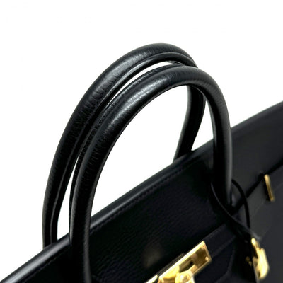 HERMES 헤르메스 Birkin 40 Birkin 40 가방, 토트 백, Ardennes, Noir, Black, Gold Fittings