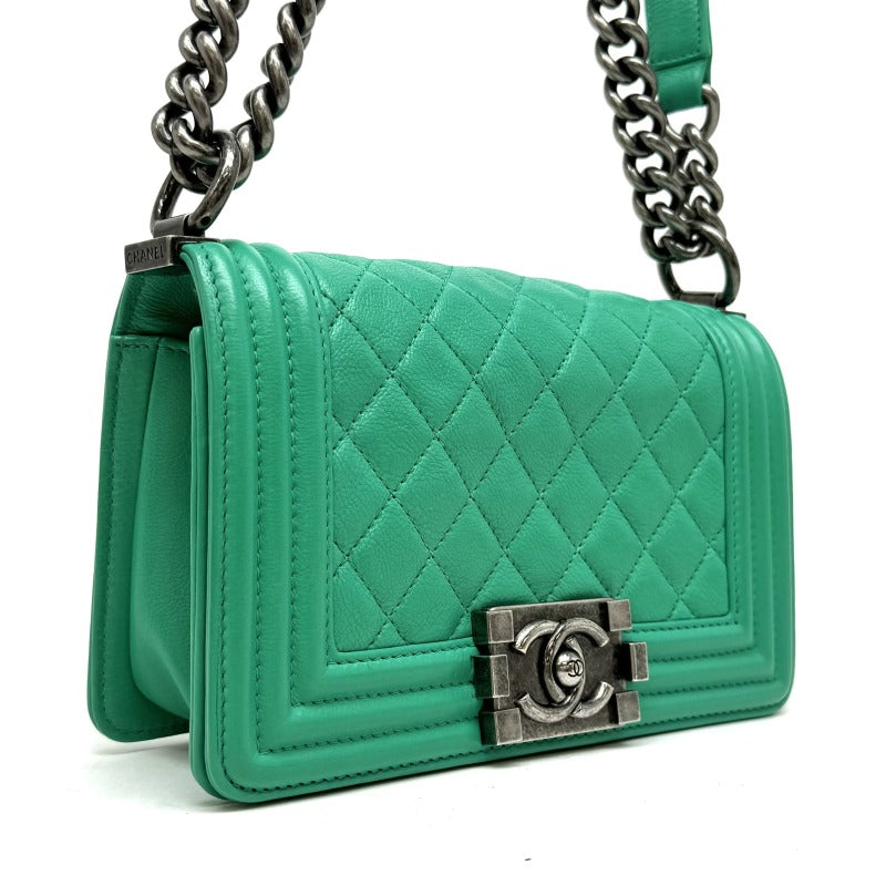 シャネル CHANEL ボーイシャネル バッグ ショルダーバッグ カーフ 