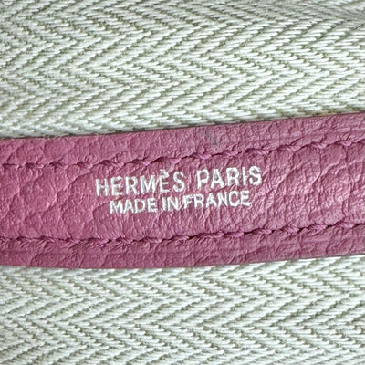 HERMES 爱马仕 Garden party TPM Garden party TPM Garden party 30 Garden party 袋，手提袋，乡村，托斯卡，紫色，粉红色，紫色，银色配件