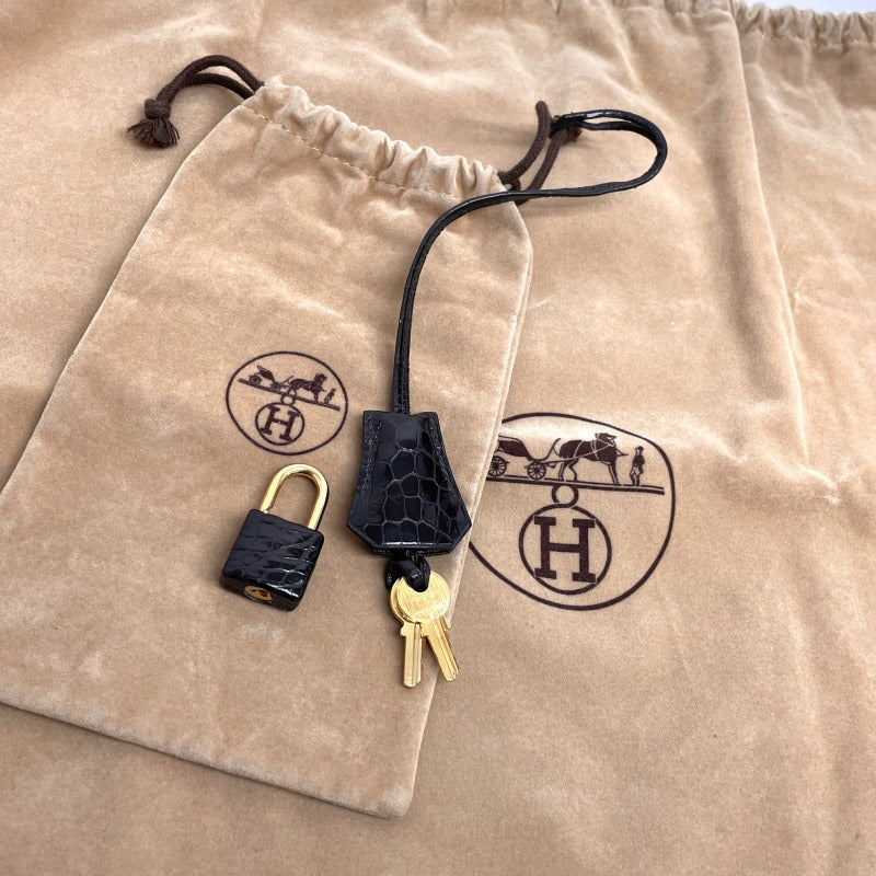 エルメス HERMES バーキン35 バーキン 35 ポロサス クロコダイル ノワール ブラック 黒 ゴールド金具 エキゾチック