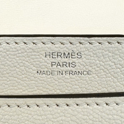 エルメス HERMES ヴェルー ヴェルーミニ バッグ ショルダーバッグ シェーブル ナタ アイボリー シルバー金具 シェブルミゾル