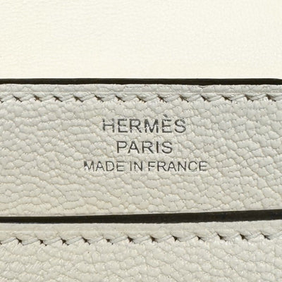 HERMES 헤르메스 Verrou Verrou mini 가방 숄더백 Chevre Nata 아이보리 실버 하드웨어 Chevre mysore