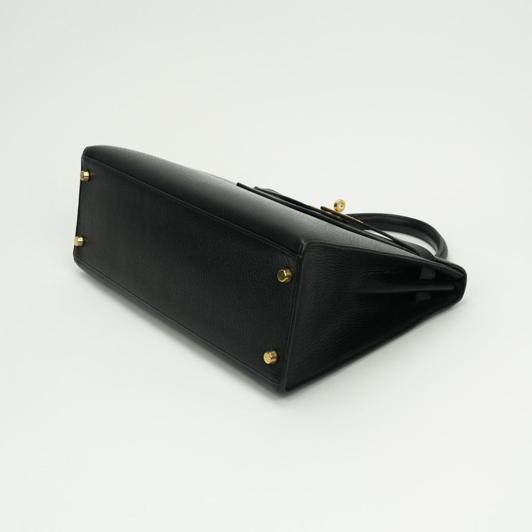 ◆ エルメス HERMES ケリー32 ◆ アルデンヌ ◆ ゴールド金具 ◆ 刻印〇V ◆ ハンドバッグ ショルダー ◆全体的に美品です。 エルメス HERMES ケリー32 ケリー 32 バッグ トートバッグ アルデンヌ