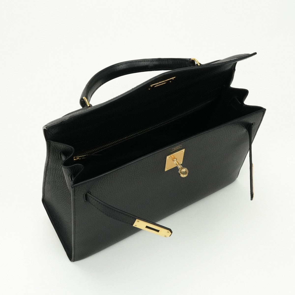 エルメス HERMES ケリー32 ケリー 32 バッグ トートバッグ アルデンヌ ノワール Noir ブラック black 黒 ゴールド金具