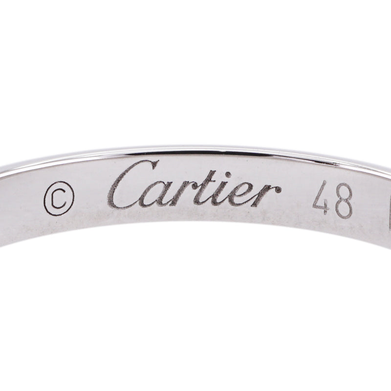 CARTIER Cartier 1895 Wedding Ring 1895 WEDDING BAND Ring Pt950 Silver Wedding Ring Platinum Pair Ring