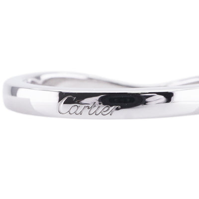 カルティエ Cartier バレリーナ カーブ ウェディング リング BALLERINE WEDDING BAND 結婚指輪　マリッジリング　ペアリング　プラチナ