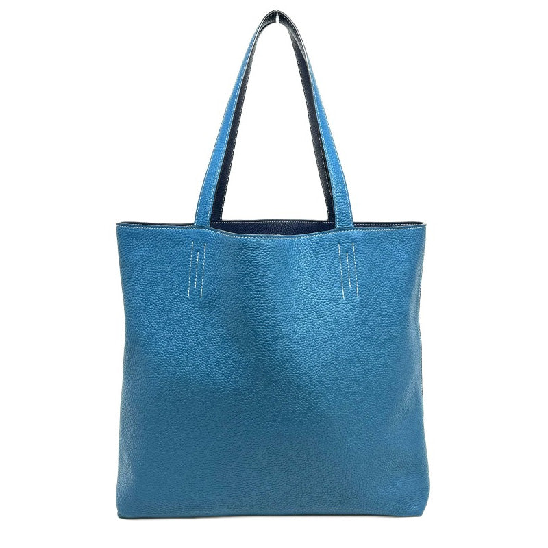 HERMES HERMES Double sens 36 Double sens 36 Double sens 36 Tote bag Toryon Clemence Blue Saphir Blue Izmir Blue Blue