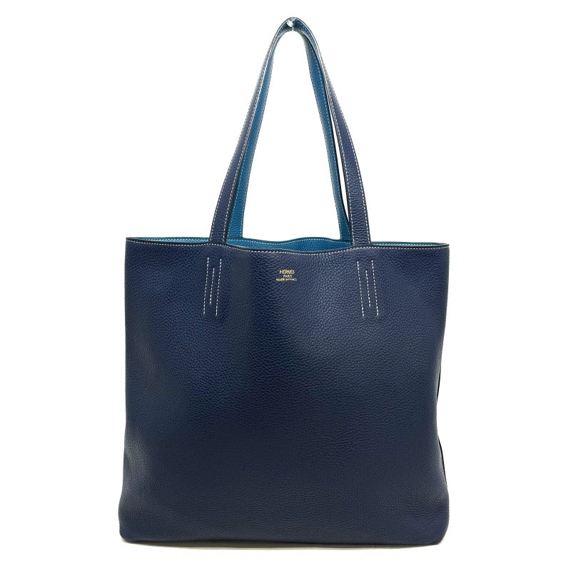 HERMES HERMES Double sens 36 Double sens 36 Double sens 36 Tote bag Toryon Clemence Blue Saphir Blue Izmir Blue Blue