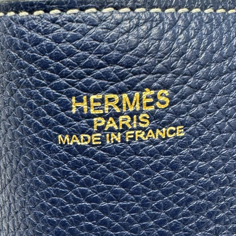 HERMES HERMES Double sens 36 Double sens 36 Double sens 36 Tote bag Toryon Clemence Blue Saphir Blue Izmir Blue Blue