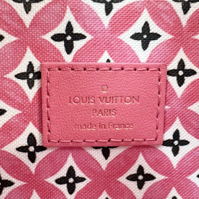 ルイヴィトン LOUIS VUITTON オンザゴーPM オンザゴー PM モノグラム フラワー LV バイ・ザ・プール バッグ トートバッグ ショルダーバッグ モノグラム・キャンバス ホワイト ピンク 白 ゴールド金具 2wayバッグ