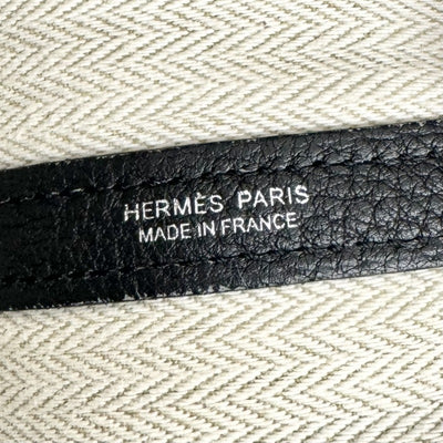 エルメス HERMES ガーデンパーティPM ガーデンパーティ PM ガーデンパーティ36 ガーデンパーティー ネゴンダ ノワール ブラック 黒 シルバー金具