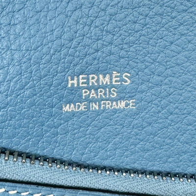 エルメス HERMES ボリード45 ボリード 45 バッグ トートバッグ トゴ ブルージーン ブルー 青 シルバー金具