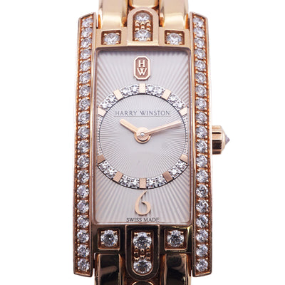 HARRY WINSTON Harry Winston Avenue C Mini Art Deco Avenue C Mini 750pg玫瑰金粉红色黄金