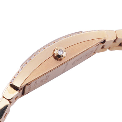 HARRY WINSTON HARRY WINSTON Avenue C Mini Art Deco Avenue C Mini 750PG Rose Gold Pink Gold