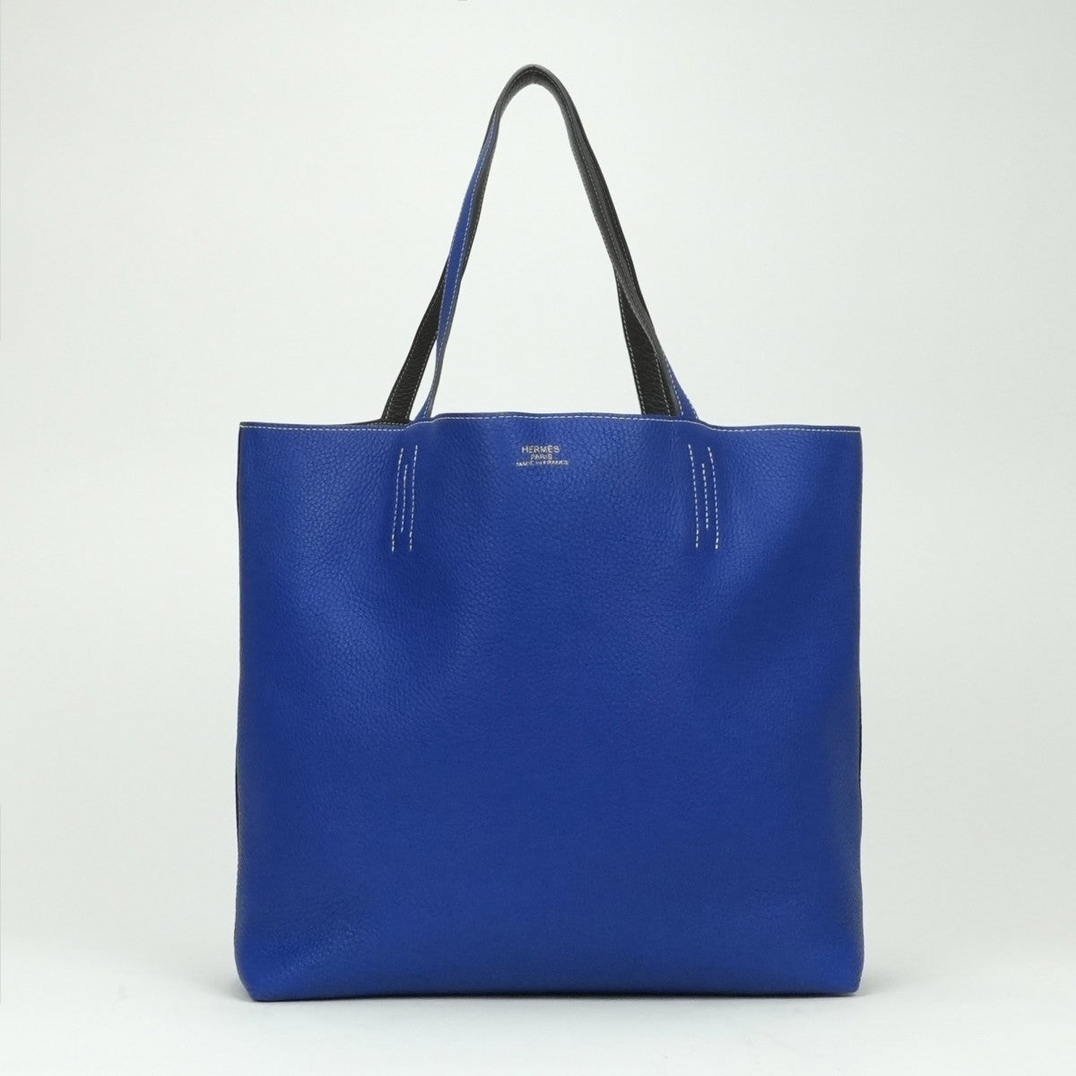 HERMES 爱马仕 Double sens 36 Double sens 36 Double sens 36 Double sens 45 手提袋Toryon Clemence Blue Royale GRAFF石墨石墨灰蓝色