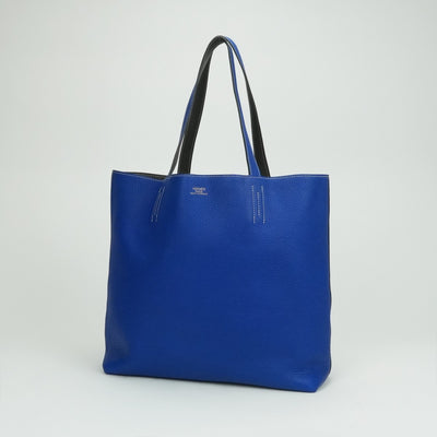 HERMES 爱马仕 Double sens 36 Double sens 36 Double sens 36 Double sens 45 手提袋Toryon Clemence Blue Royale GRAFF石墨石墨灰蓝色