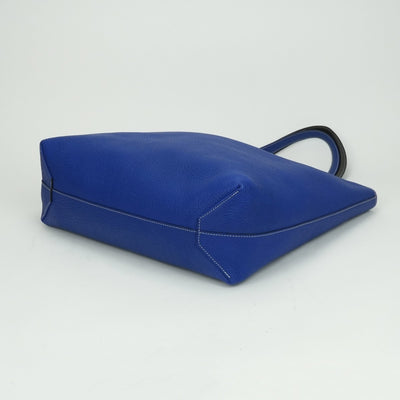 HERMES 爱马仕 Double sens 36 Double sens 36 Double sens 36 Double sens 45 手提袋Toryon Clemence Blue Royale GRAFF石墨石墨灰蓝色