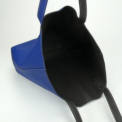 HERMES 爱马仕 Double sens 36 Double sens 36 Double sens 36 Double sens 45 手提袋Toryon Clemence Blue Royale GRAFF石墨石墨灰蓝色