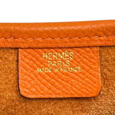 エルメス HERMES ヴェスパTPM ヴェスパ TPM バッグ ショルダーバッグ エプソン オレンジ ゴールド金具 ヴォーエプソン