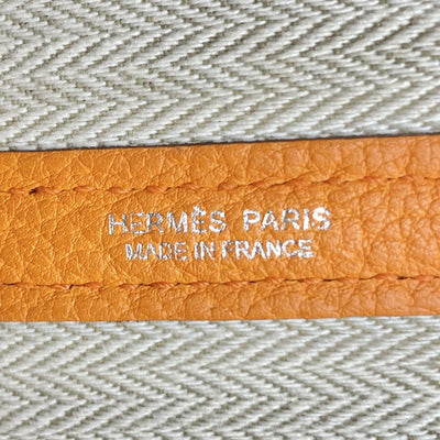 エルメス HERMES ガーデンパーティPM ガーデンパーティ PM ガーデンパーティ36 ガーデンパーティー バッグ トートバッグ ネゴンダ オレンジ オレンジ シルバー金具