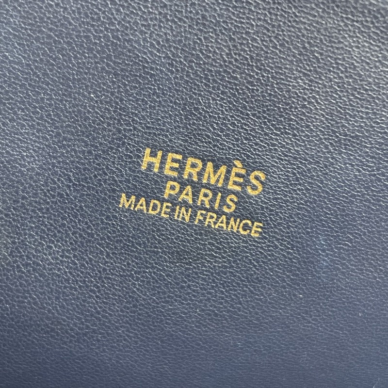 エルメス HERMES ボリード31 ボリード 31 バッグ トートバッグ ショルダーバッグ フィヨルド ブルーインディゴ ブルー 青 ゴールド金具