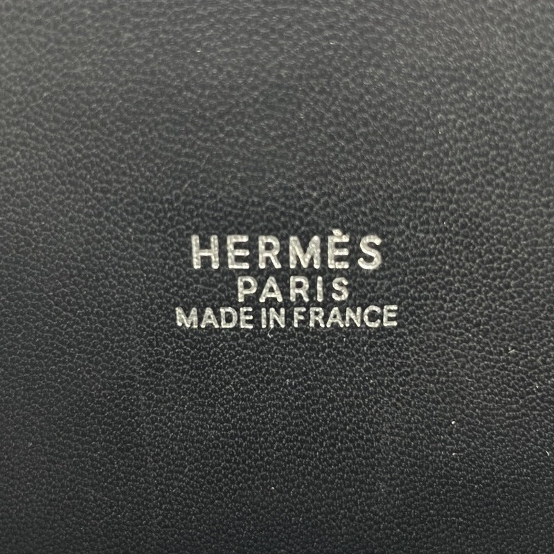 HERMES 헤르메스 Bolide 31 Bolide 31 박스 송아지 누아르 블랙 실버 메탈 피팅