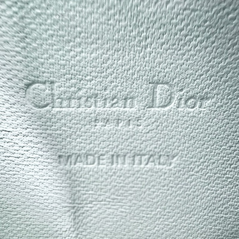 クリスチャンディオール CHRISTIAN DIOR Lady Dior マイクロバッグ レディディオール カナージュ バッグ トートバッグ ショルダーバッグ レザー ライトブルー ライトブルー金具