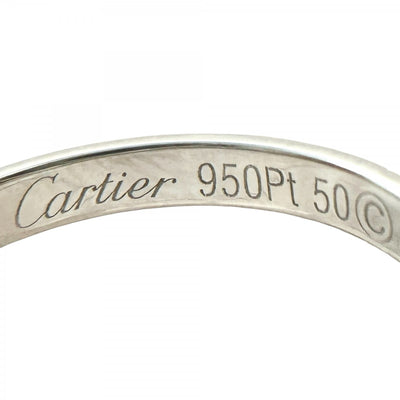 カルティエ Cartier 1895ウェディングリング 1895 WEDDING BAND リング 指輪 Pt950 シルバー 結婚指輪 プラチナ ペアリング