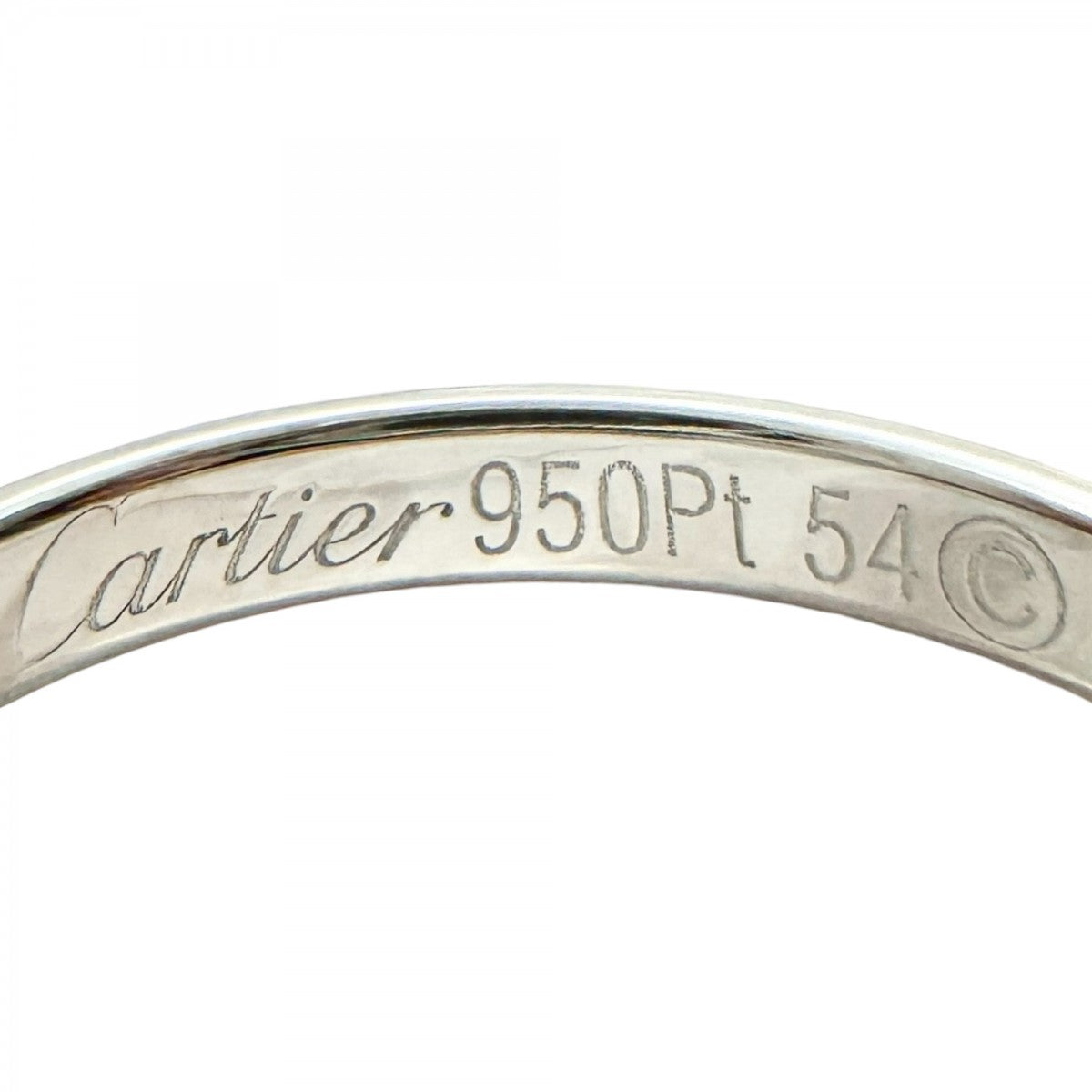 カルティエ Cartier 1895ウェディングリング 1895 WEDDING BAND リング 指輪 Pt950 シルバー 結婚指輪 プラチナ ペアリング