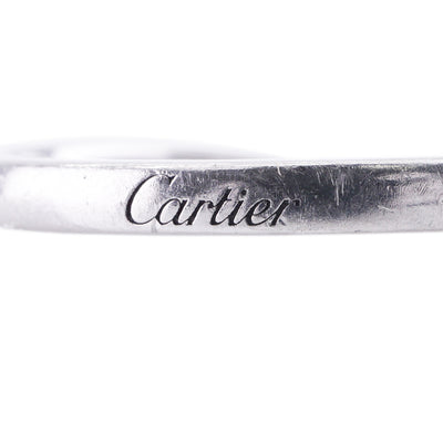カルティエ Cartier バレリーナ ウェディング リング バレリーナカーブ BALLERINE WEDDING BAND ダイヤリング 結婚指輪 マリッジリング ハーフエタニティ パヴェダイヤモンド