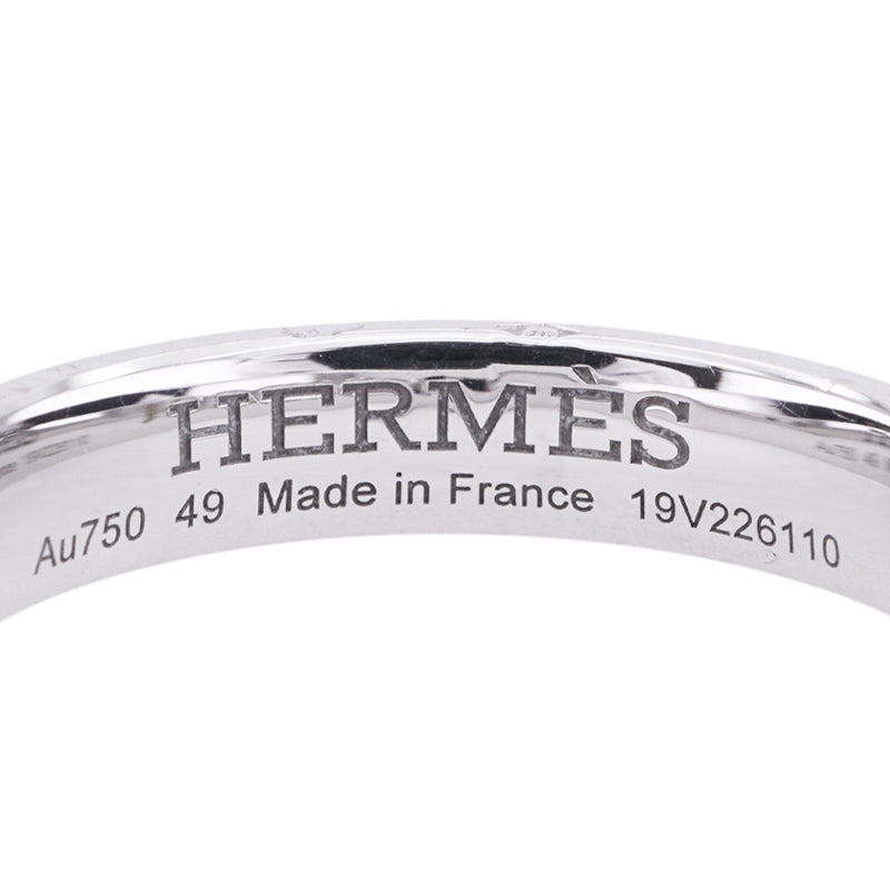 エルメス HERMES エヴァー・ヘラクレス エヴァーヘラクレス ウェディングリング 結構指輪 ペアリング ダイヤリング ホワイトゴールド