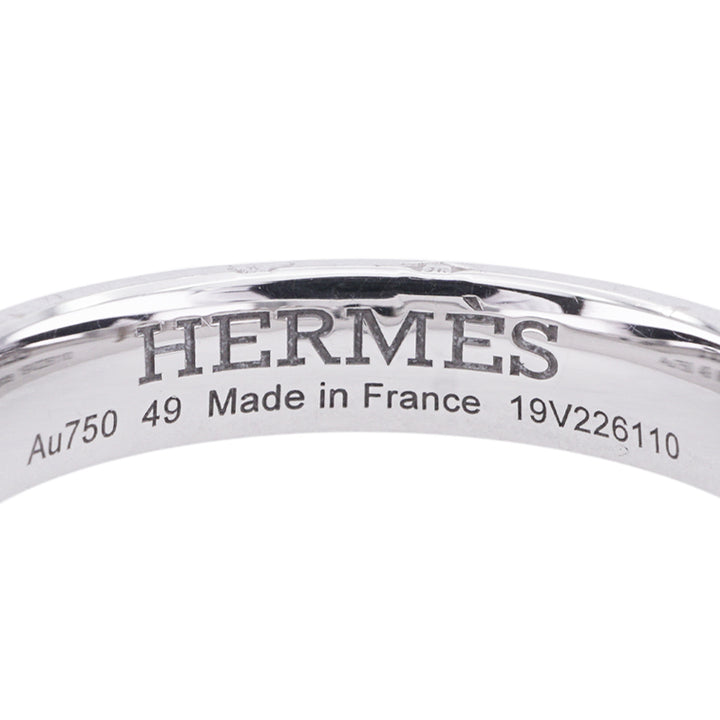 エルメス HERMES エヴァー・ヘラクレス エヴァーヘラクレス ウェディングリング 結構指輪 ペアリング ダイヤリング ホワイトゴールド –  Tieel Vintage