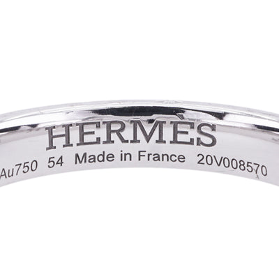 エルメス HERMES エヴァー・ヘラクレス エヴァーヘラクレス ウェディングリング 結構指輪 ペアリング ダイヤリング ホワイトゴールド