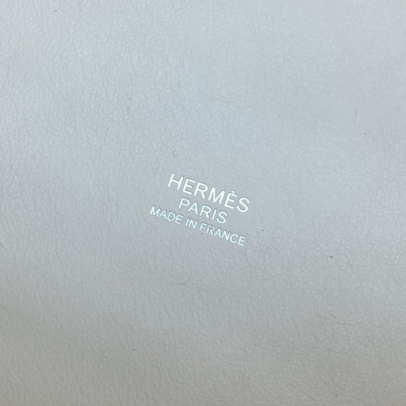 エルメス HERMES ピコタンロックカーゴPM ピコタンロックカーゴ PM ピコタンPM ピコタンロックカーゴ18 バッグ トートバッグ トワルゴエラン スイフト ナタ ベージュ アイボリー シルバー金具 ヴォースイフト