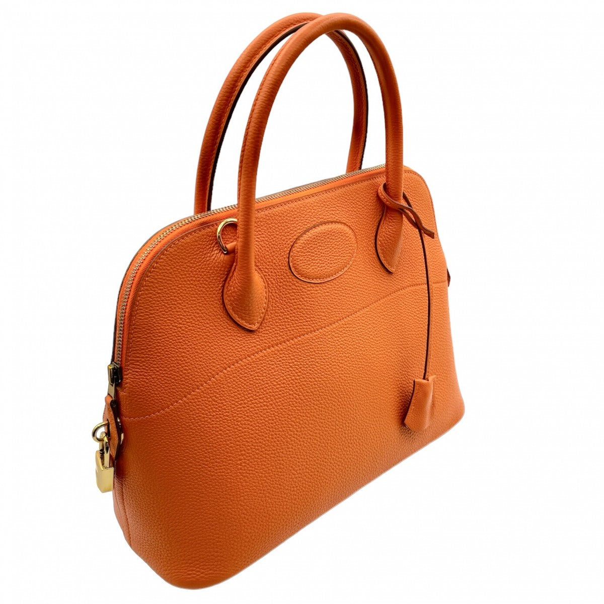 HERMES HERMES Bolide 31 Bolide 31 Bag, Tote Bag, Shoulder Bag, Togo, Orange, Gold Fittings