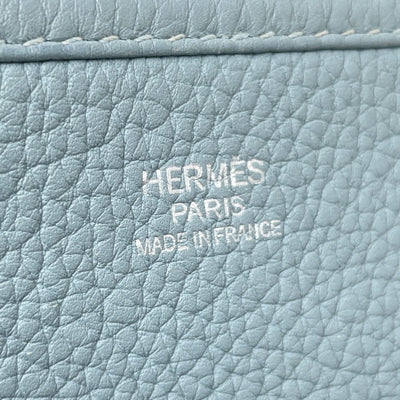 エルメス HERMES エヴリン3PM エブリン 3PM エヴリン3PM トリヨンクレマンス シエル ブルー 青 シルバー金具