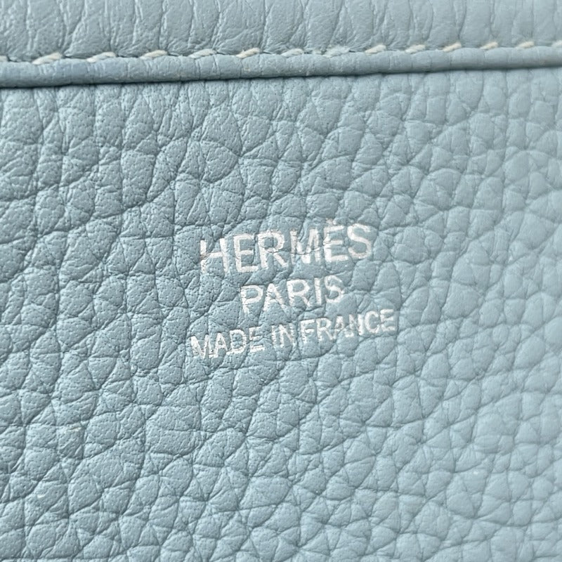 エルメス HERMES エヴリン3PM エブリン 3PM エヴリン3PM トリヨンクレマンス シエル ブルー 青 シルバー金具