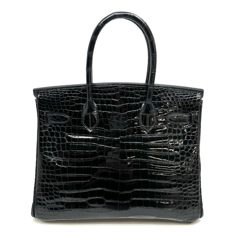 HERMES 헤르메스 Birkin 30 Birkin 30 폴로스 크로 코디일 누아르 블랙 골드 하드웨어 이국