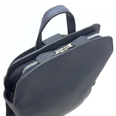 HERMES 헤르메스 City bag 30 City bag 30 가방, 배낭, 럭스크, 엡슨, 브루 누이, 해군, 해군, 실버 피팅, Vaugh Epson