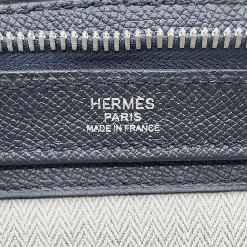 エルメス HERMES シティバッグ30 シティバッグ 30 バッグ バックパック リュック エプソン ブルーニュイ ネイビー 紺 シルバー金具 ヴォーエプソン