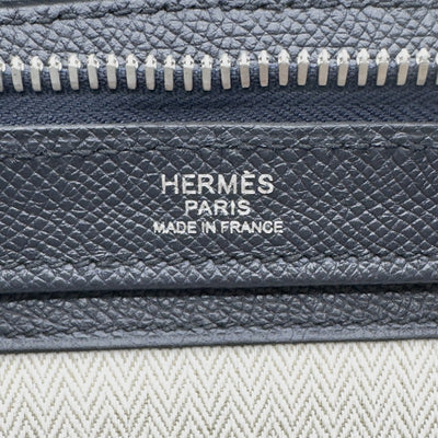 HERMES 헤르메스 City bag 30 City bag 30 가방, 배낭, 럭스크, 엡슨, 브루 누이, 해군, 해군, 실버 피팅, Vaugh Epson