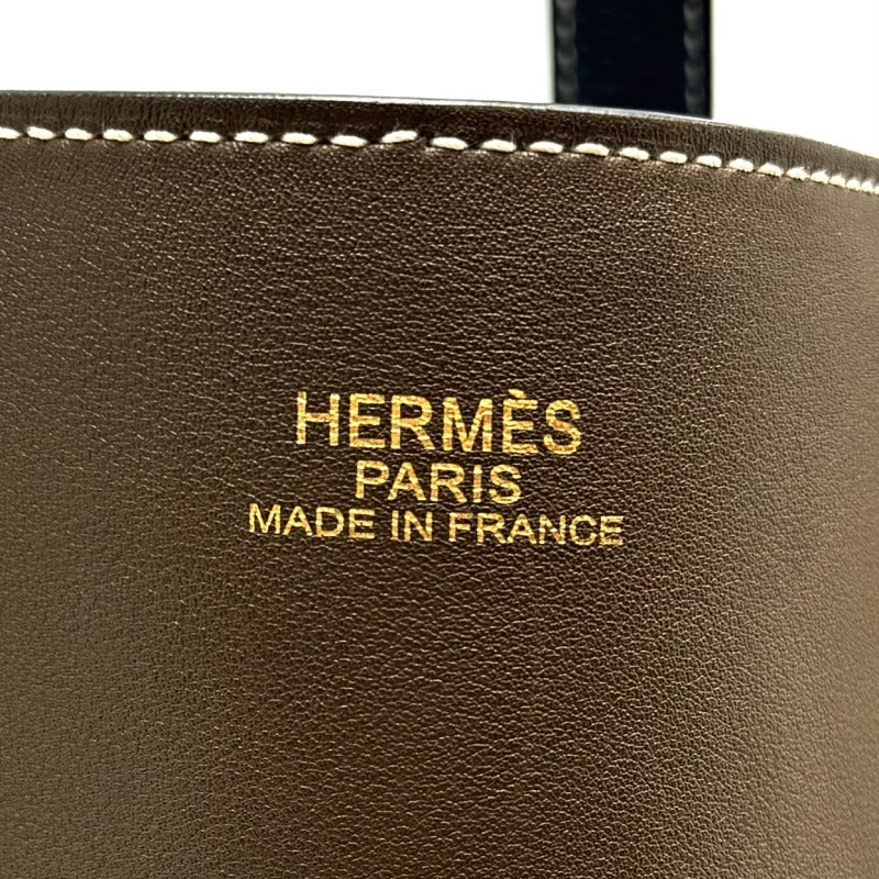 HERMES 爱马仕 Double sens 36 Double sens 36 Double sens 36 手提袋Toryon Clemence Swift Corver Brown Brown Corver Blue Blue Brown Brown Voor Swift