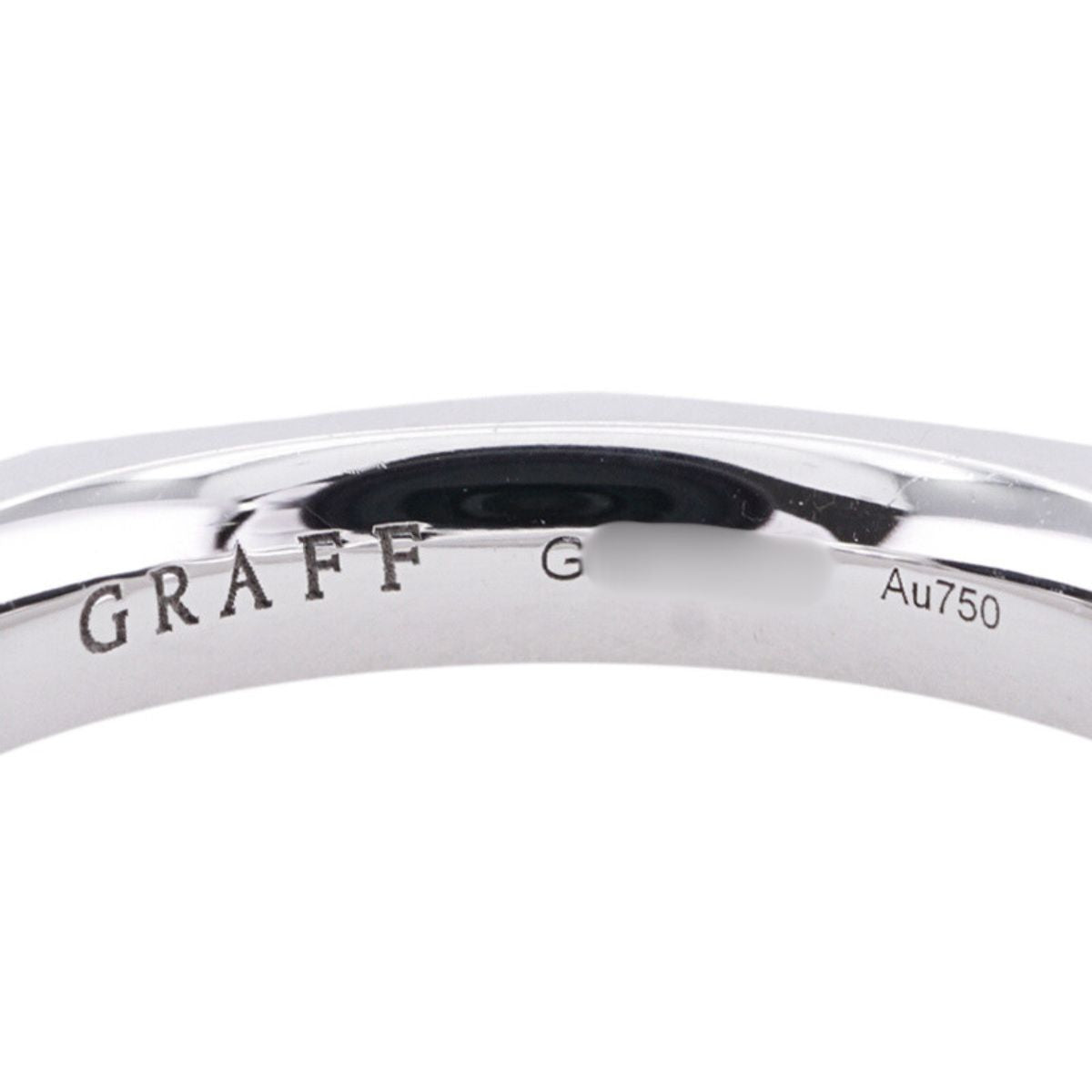 GRAFF Graff Signature Diamond Band Pave Diamond婚礼乐队Lawrence GRAFF 钻石戒指结婚戒指白金