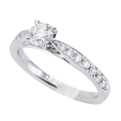 ダイヤモンドシライシ DIAMOND SHIRAISHI ディアナ ディー Diana D. ダイヤリング 婚約指輪 エンゲージリング プラチナ