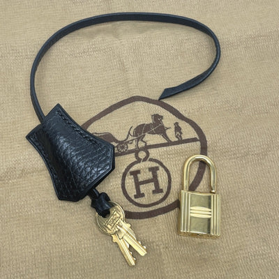 HERMES 爱马仕 Bolide 35 Bolide 35 Ardennes Noir黑色金属配件