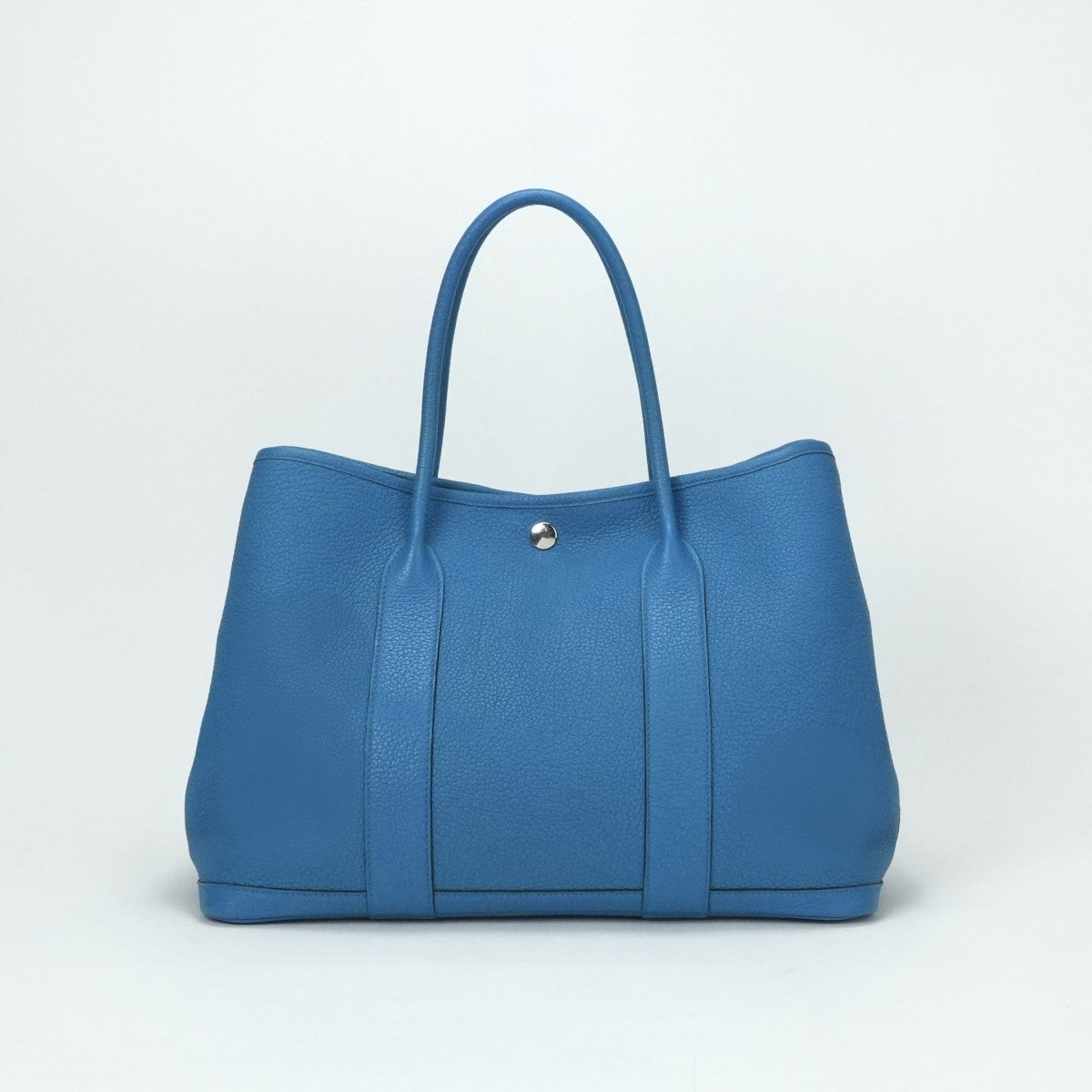 HERMES HERMES Garden party PM Garden party PM Garden Party 36 Garden party Bag Tote Bag Negonda Blue Zanzibar Blue Blue Silver Hardware