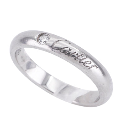 カルティエ Cartier Cドゥカルティエ C ドゥ カルティエ ウェディング リング リング 指輪 Pt950 シルバー 結婚指輪 マリッジリング ダイヤリング プラチナ