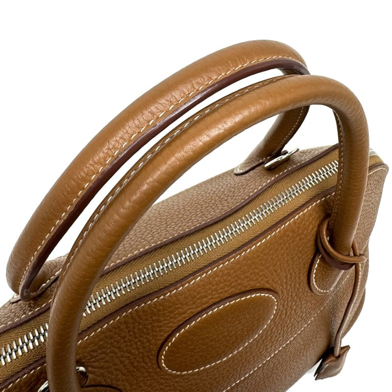 HERMES HERMES Bolide 31 Bolide 31 Bag, Tote bag, Shoulder bag, Toryon Clemence, Gold, Brown, Brown, Silver hardware